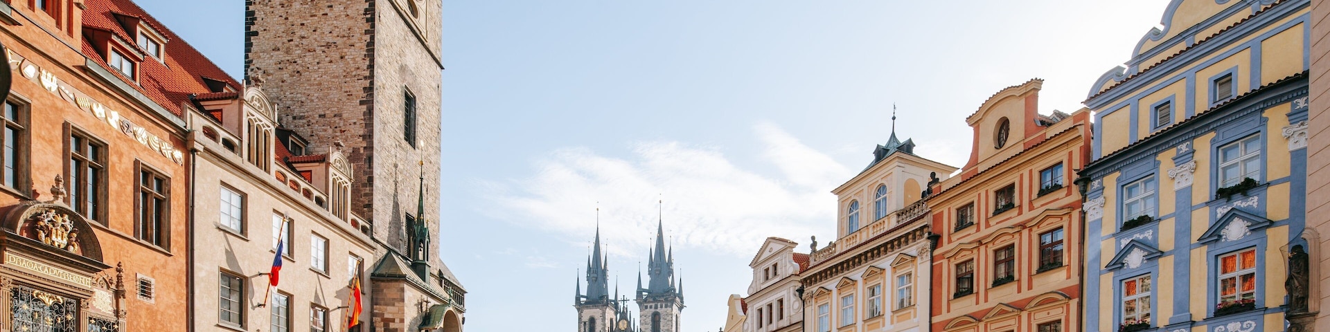 Old Town Hall Tower featuring heritage architecture and a city