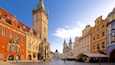Old Town Hall Tower which includes a square or plaza and a city