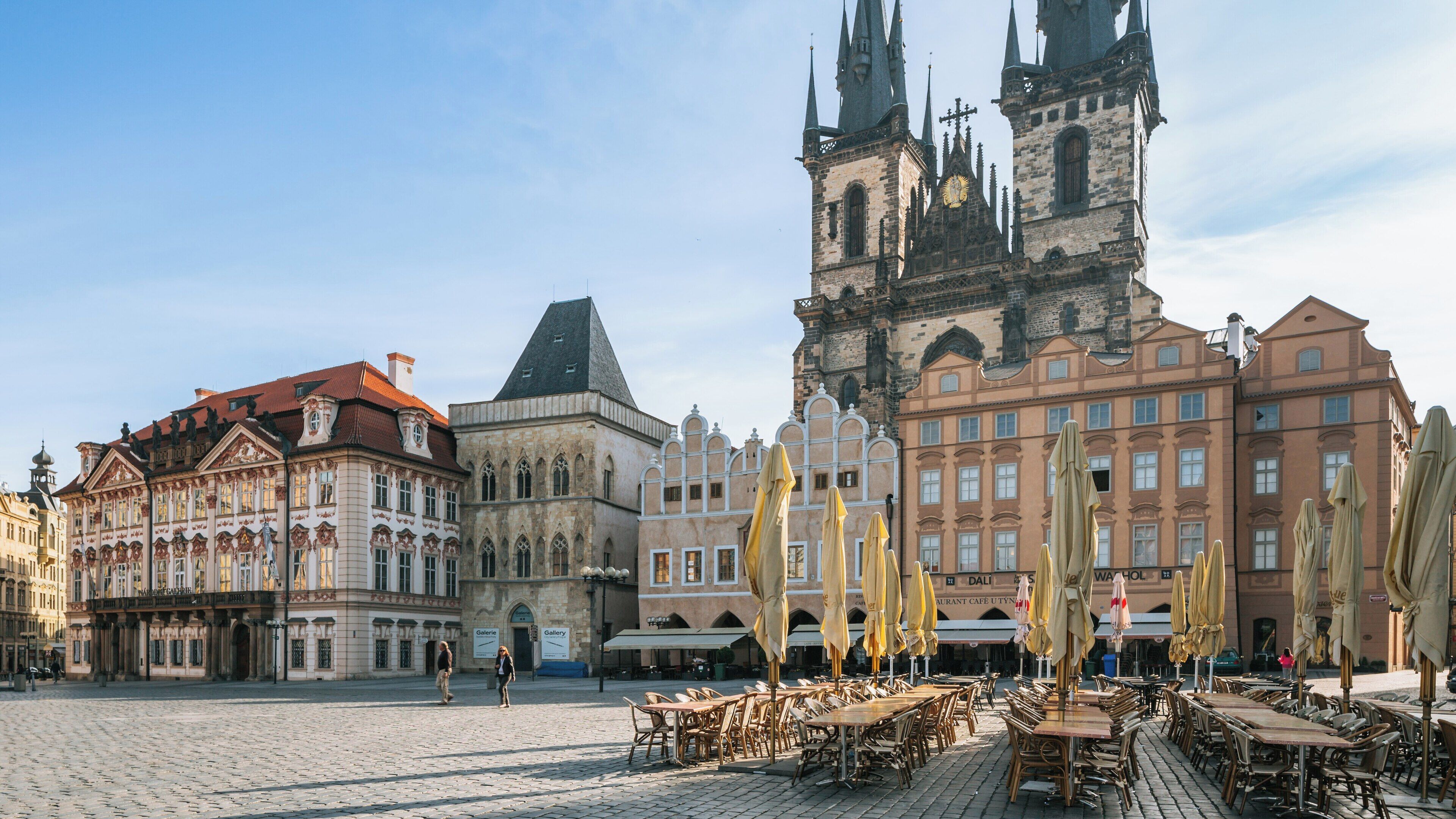 Visit the stunning Church of Our Lady before Týn located in the vibrant Old Town Square of Prague, Czechia, a marvel of Gothic architecture drawing visitors year-round