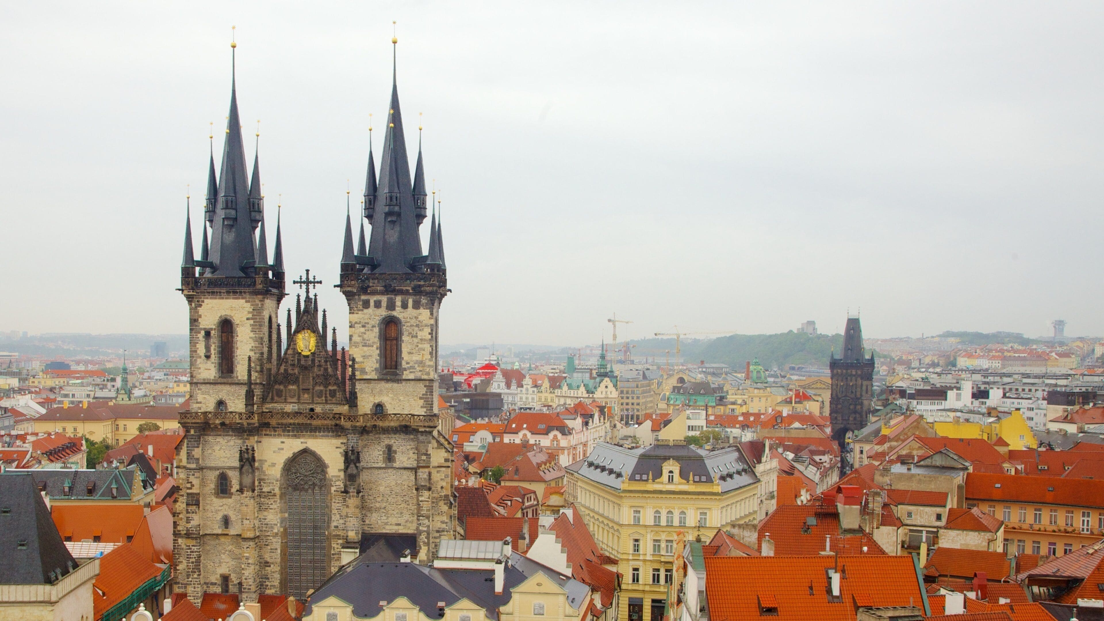 Church of Our Lady before Týn featuring religious elements, heritage architecture and a church or cathedral