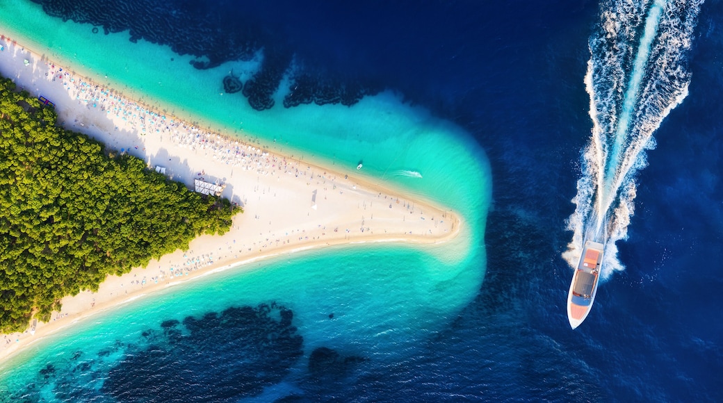 Zlatni Rat-stranden