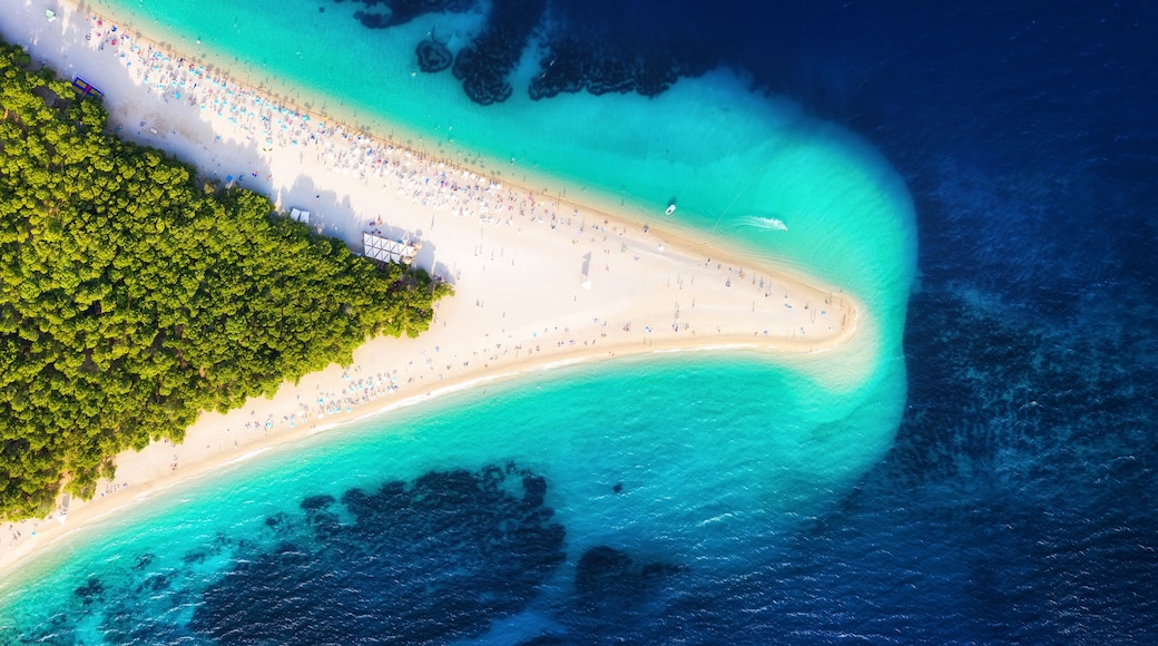 Zlatni Rat-stranden