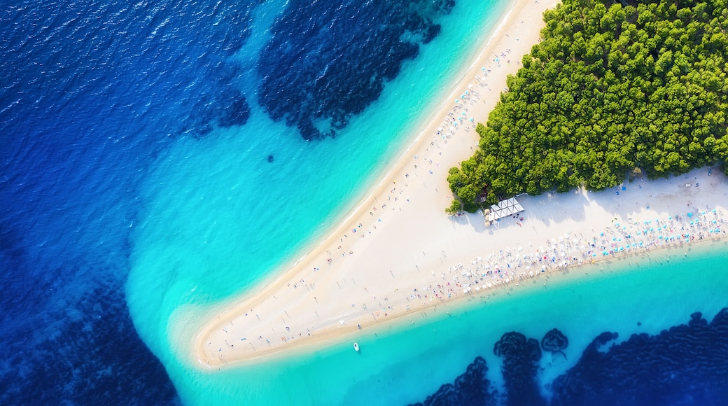 Zlatni Rat-stranden