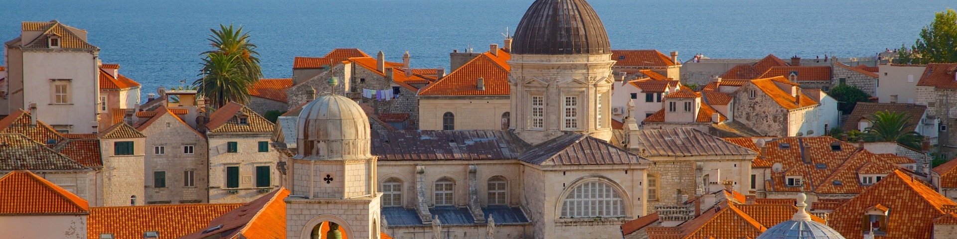 Dubrovnik Cathedral which includes a city and heritage elements