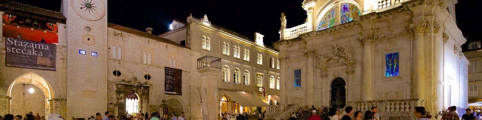 Church of St. Blaise which includes a church or cathedral and heritage architecture