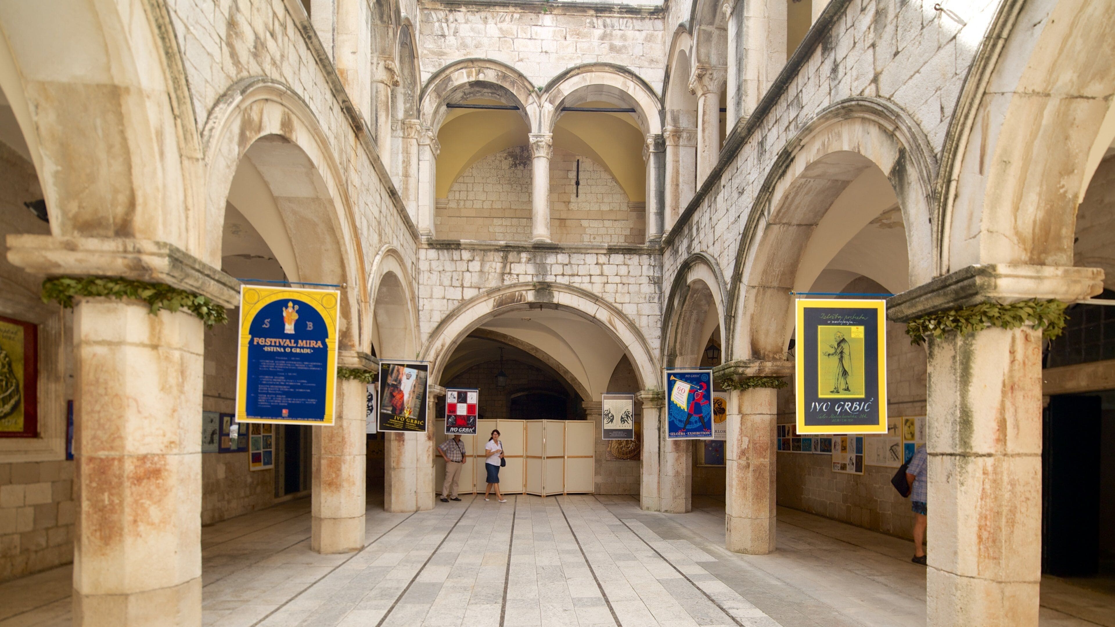 Sponza Palace showing heritage architecture