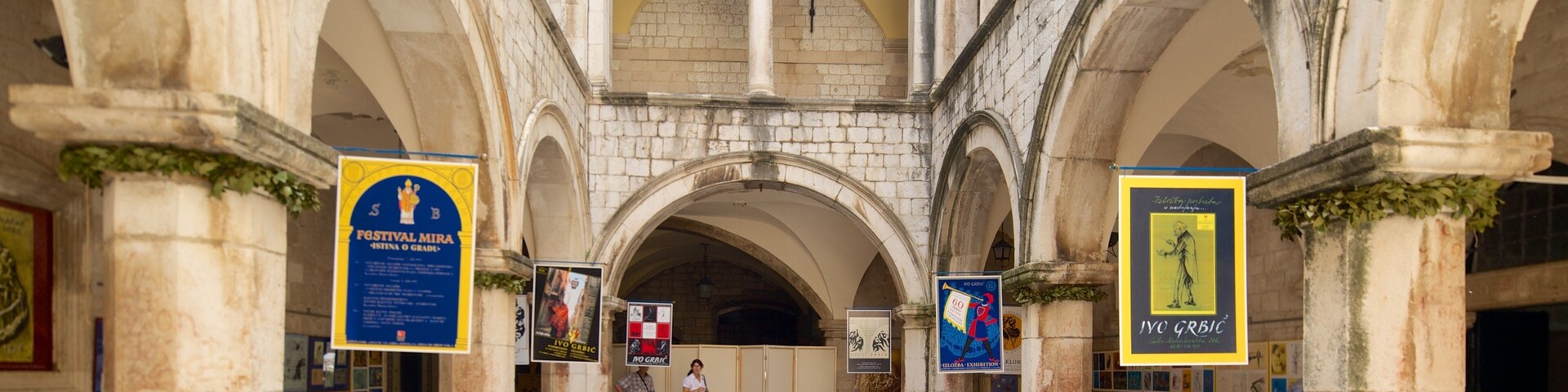 Sponza Palace showing heritage architecture