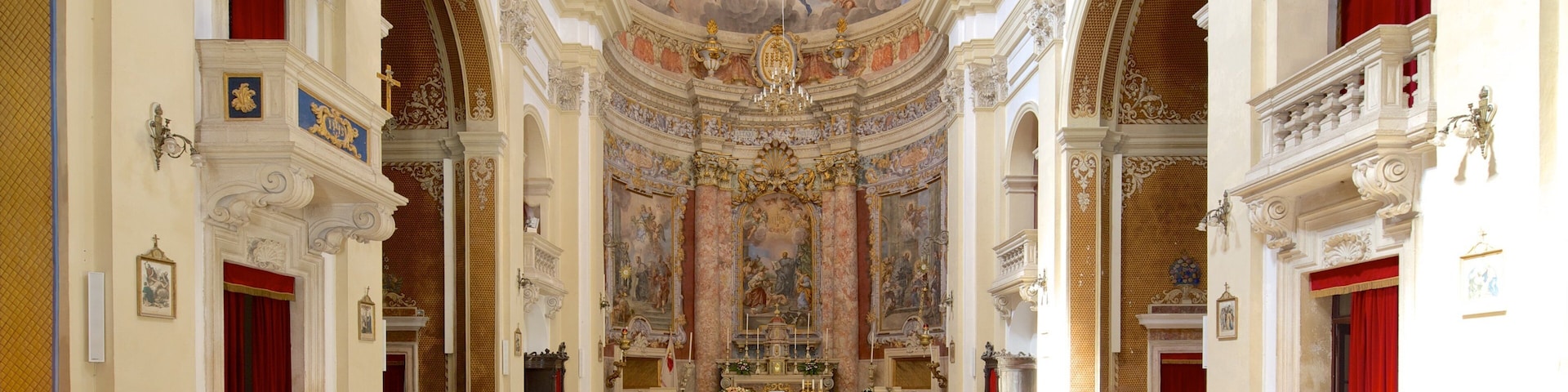 Church of St. Ignatius which includes a church or cathedral, heritage elements and heritage architecture