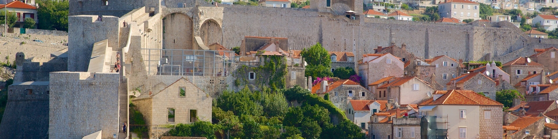 Minceta Fortress which includes a city and heritage elements