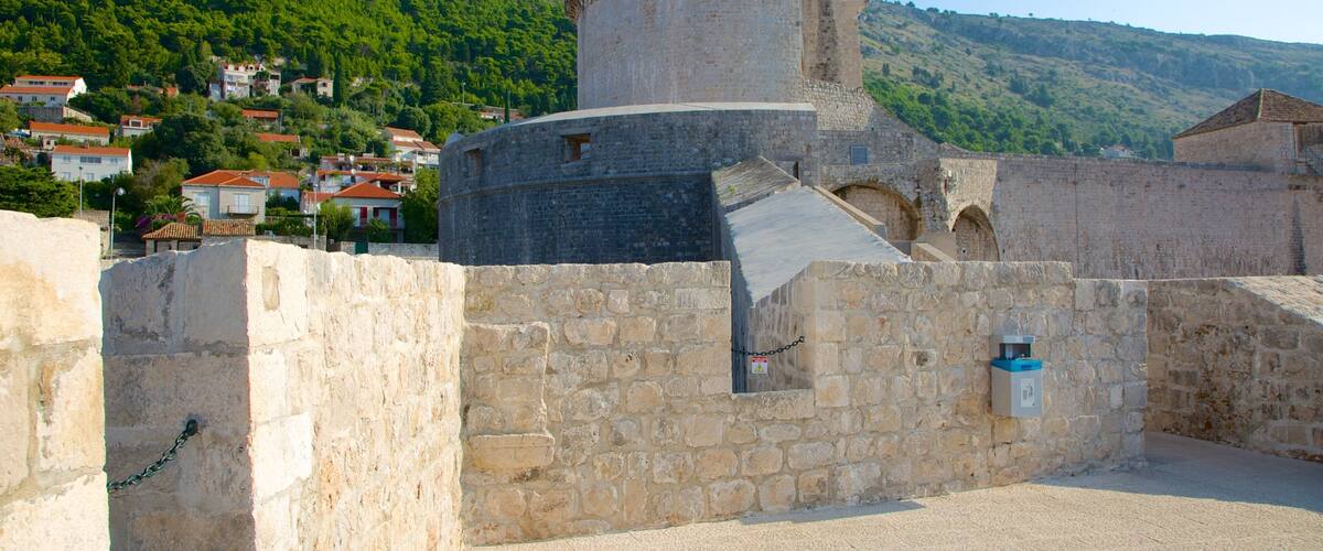 Festung Minceta welches beinhaltet historische Architektur