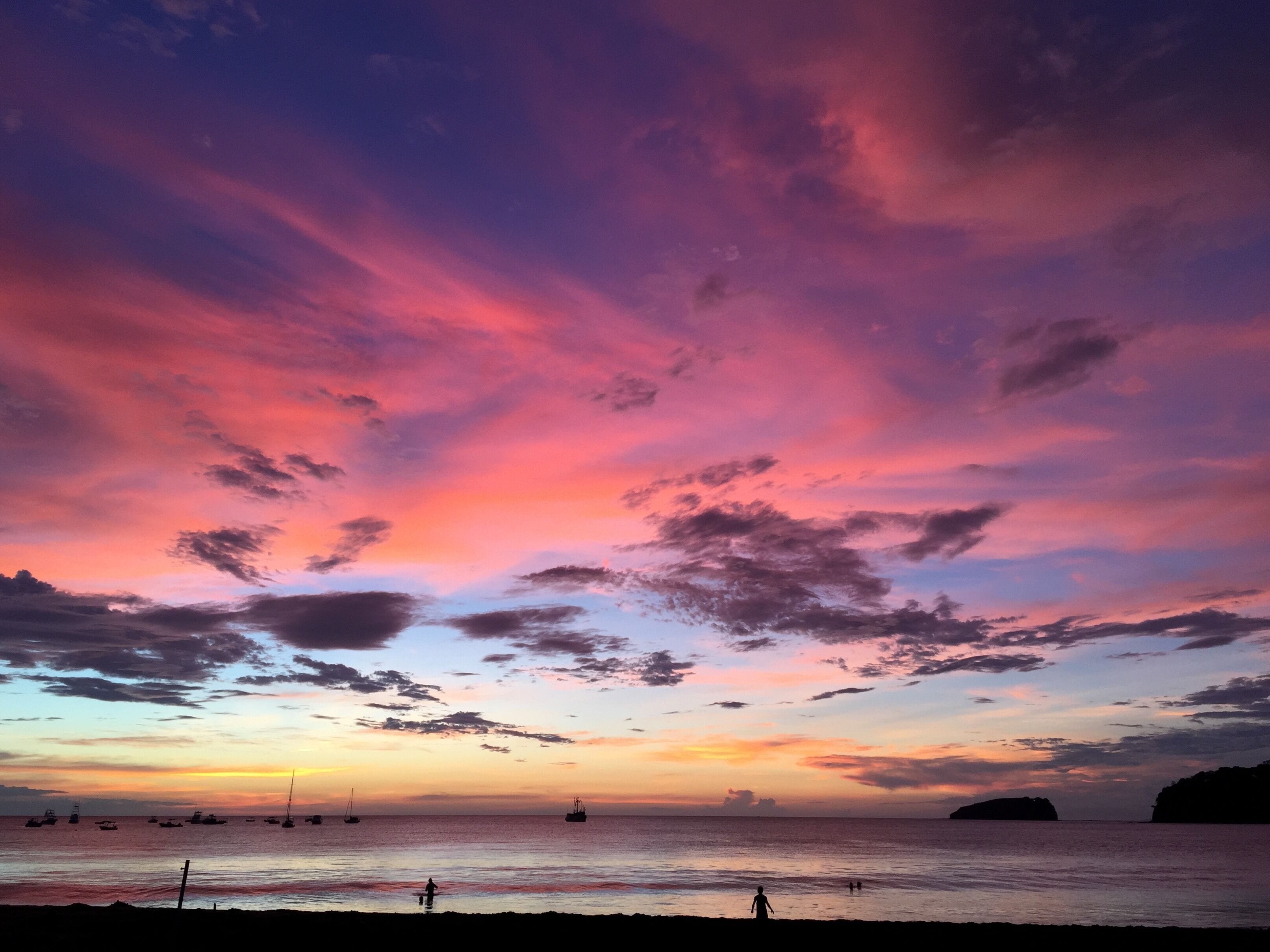 Rainy season in Costa Rica brings out some of the best sunsets of the year. #sunsets