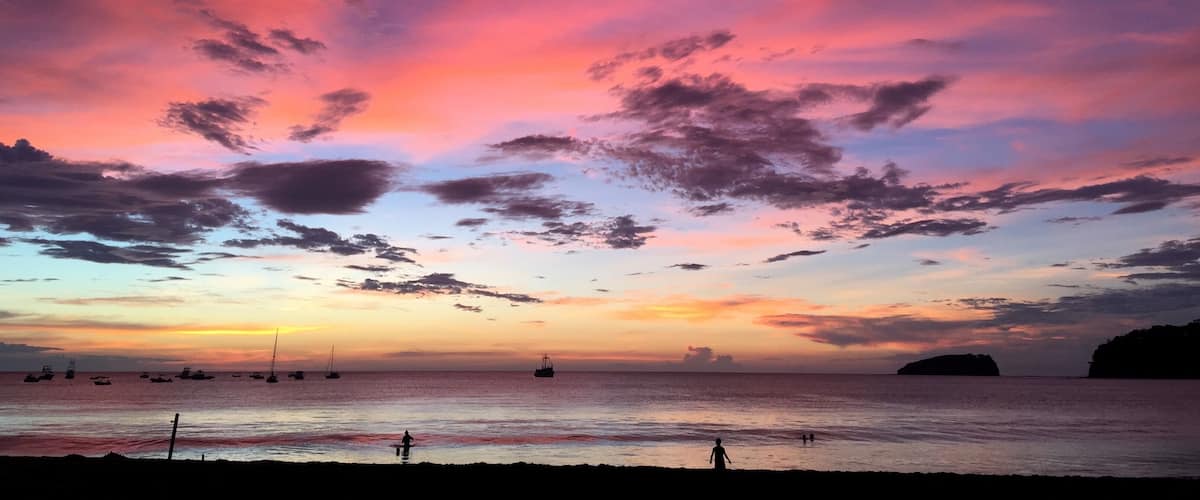 Rainy season in Costa Rica brings out some of the best sunsets of the year. #sunsets