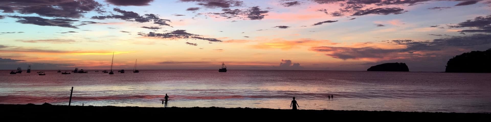 Rainy season in Costa Rica brings out some of the best sunsets of the year. #sunsets