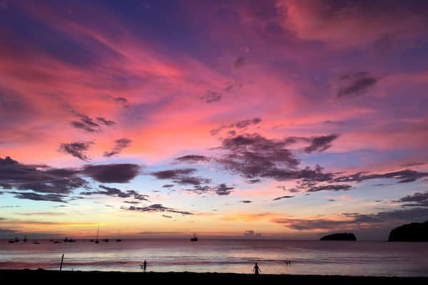 Rainy season in Costa Rica brings out some of the best sunsets of the year. #sunsets