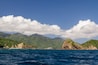 Cuajiniquil beach, Santa Elena Bay, geological formations in Santa Rosa National Park, Guanacaste Costa Rica.
