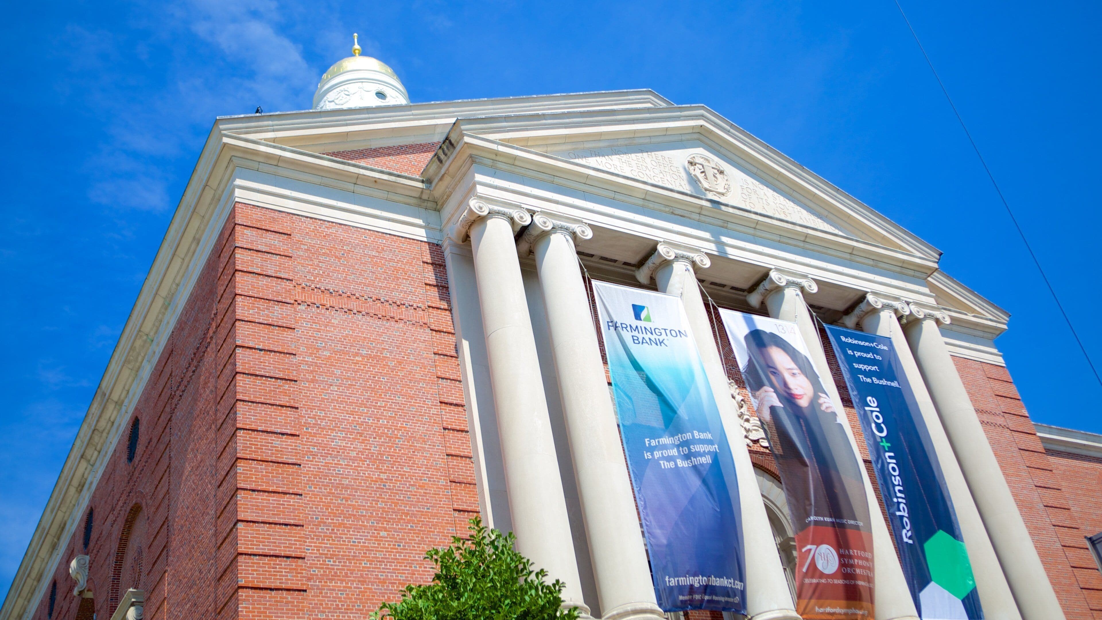 Bushnell Center for the Performing Arts which includes street scenes