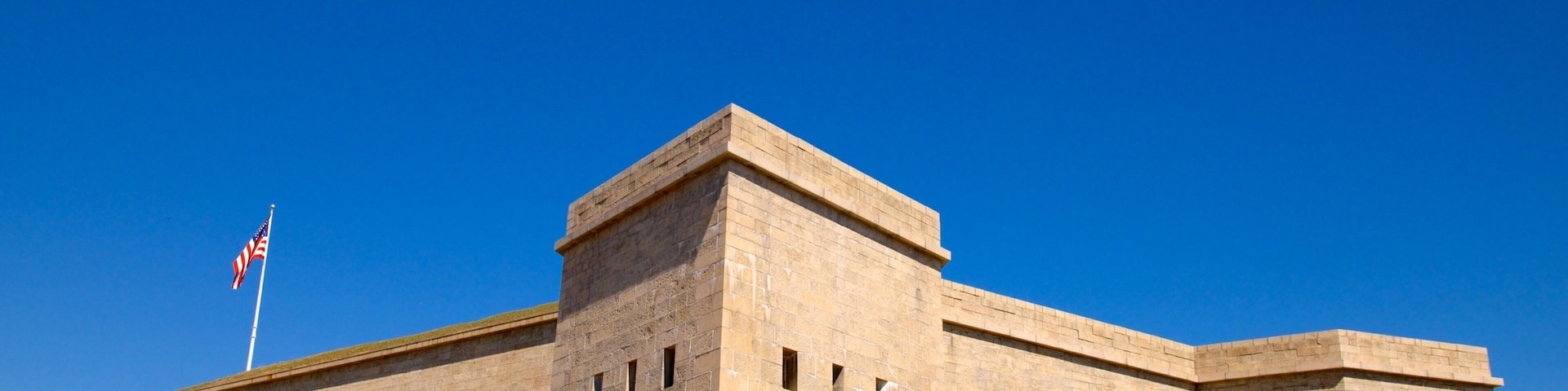 Fort Trumbull State Park que inclui arquitetura de patrimônio