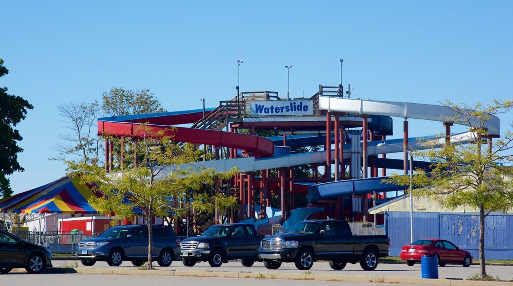 Ocean Beach Park which includes rides
