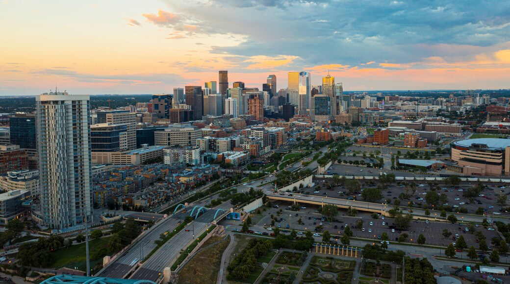 Downtown Denver Aerial