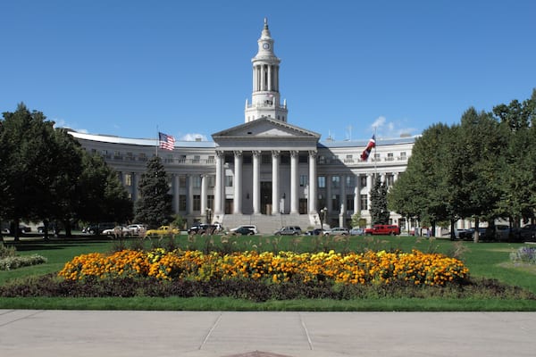 Denver Civic Center Park - City and County Building