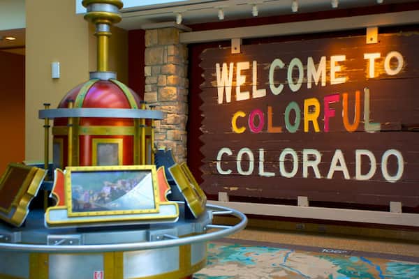 History Colorado showing signage and interior views