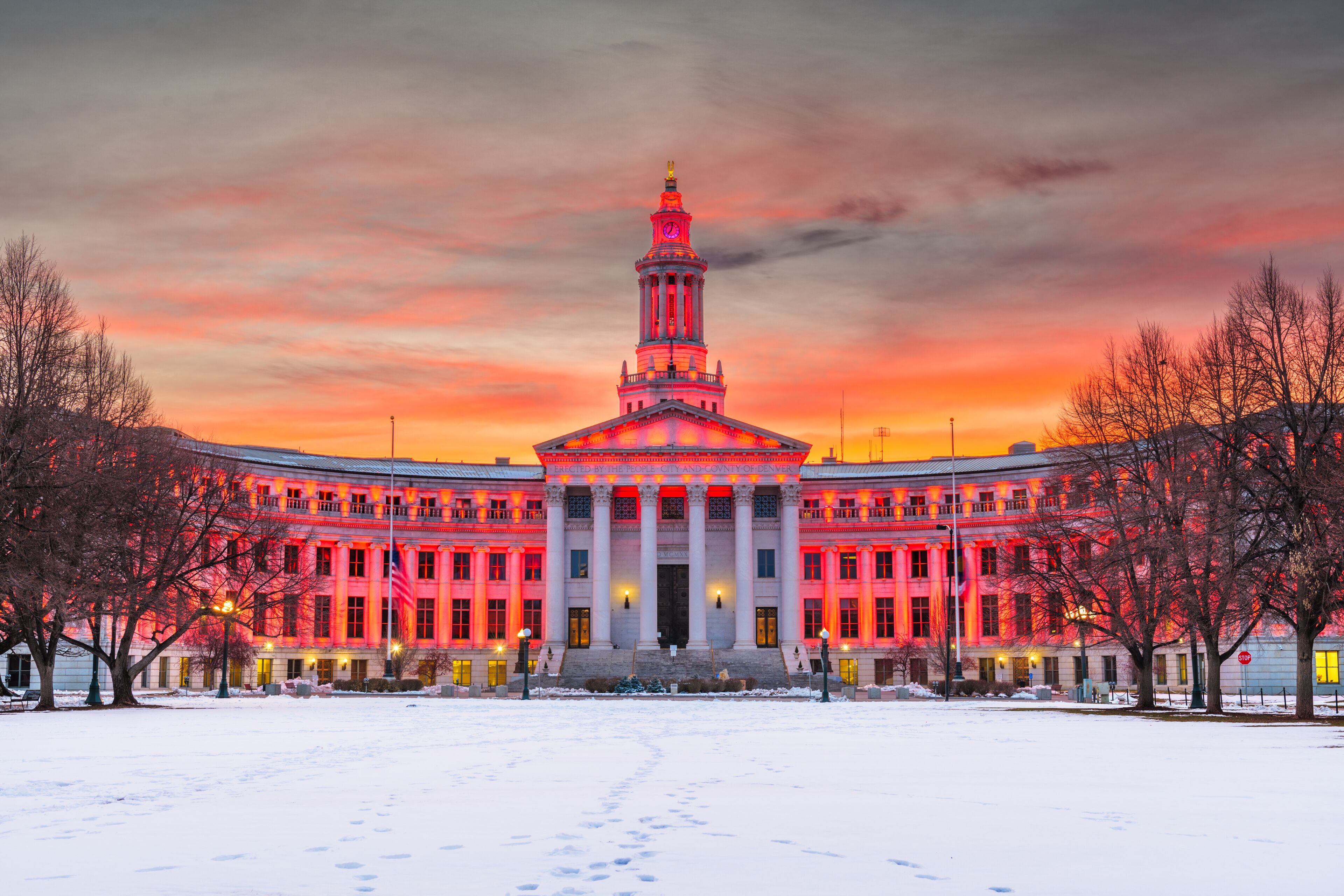Denver, Colorado, USA city and county building
