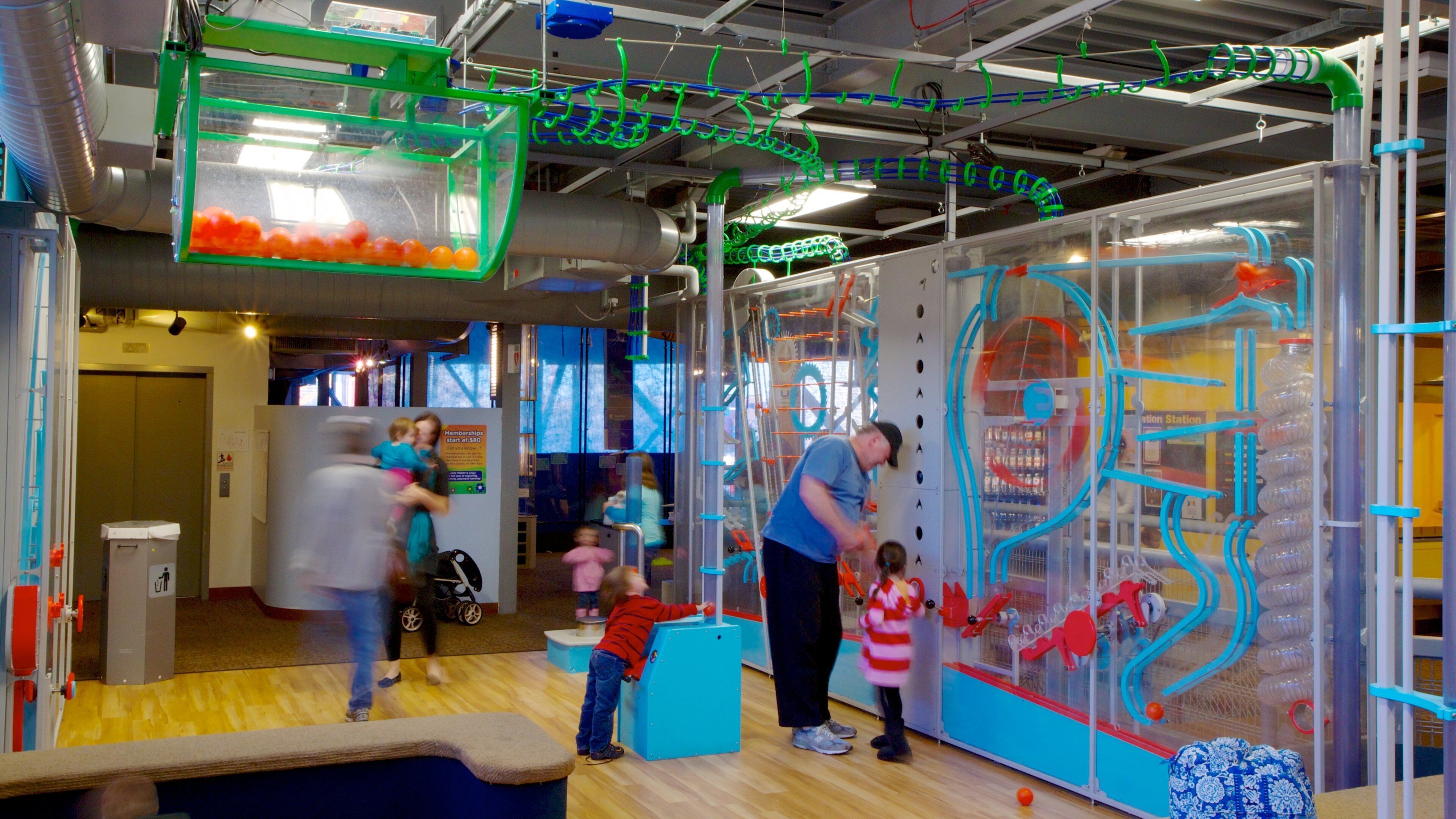 デンバー子供博物館 表示 屋内の眺め