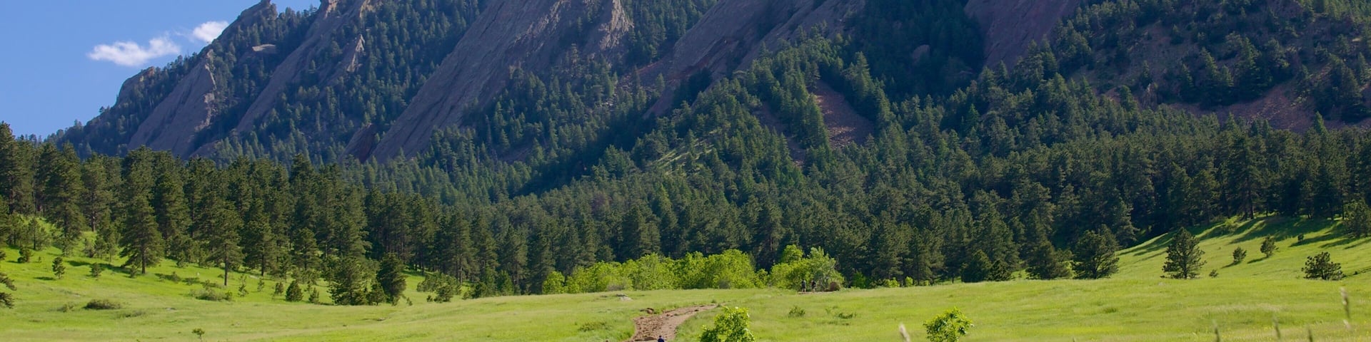 Chautauqua Park which includes mountains