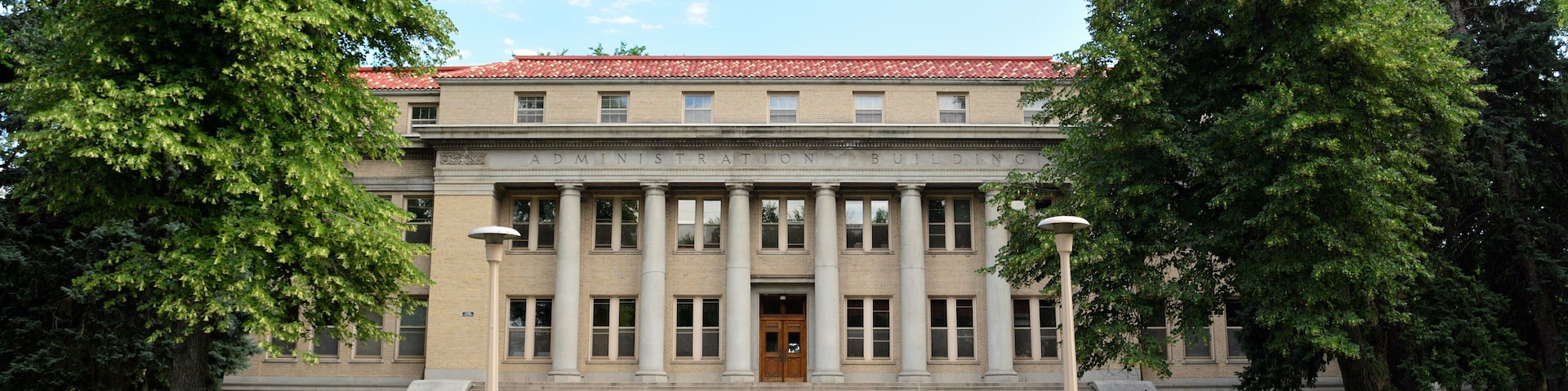 Colorado State University Administrative Building in Fort Collins, Colorado
