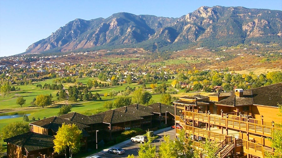 Cheyenne Mountain State Park which includes a small town or village