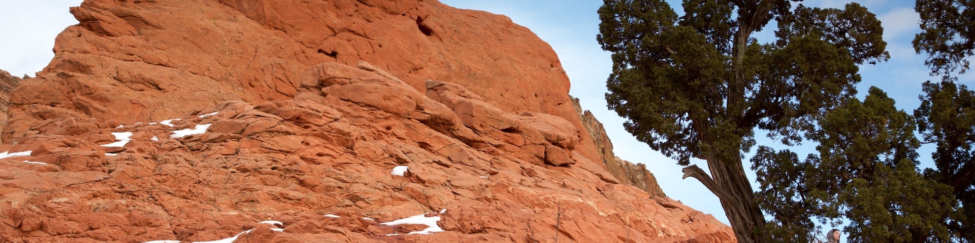 Garden of the Gods featuring a gorge or canyon