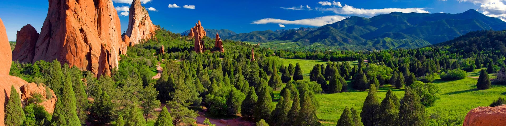 Garden of the Gods Panorama