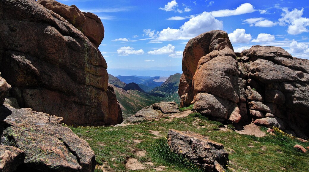 Exploring this vast mountain