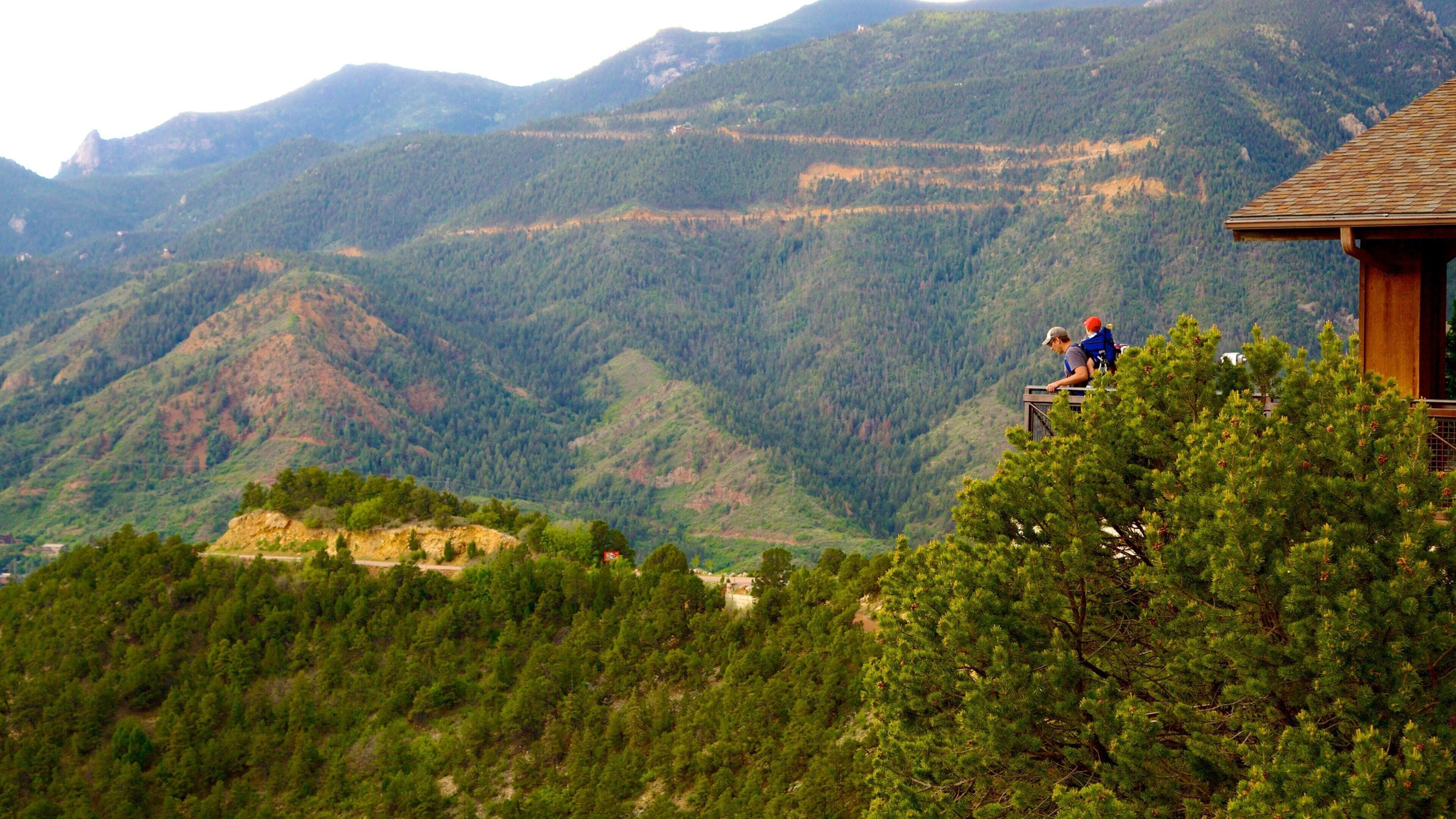 Cave of the Winds som viser utsikt