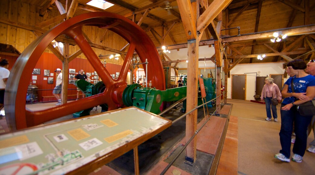 Western Museum of Mining and Industry which includes interior views