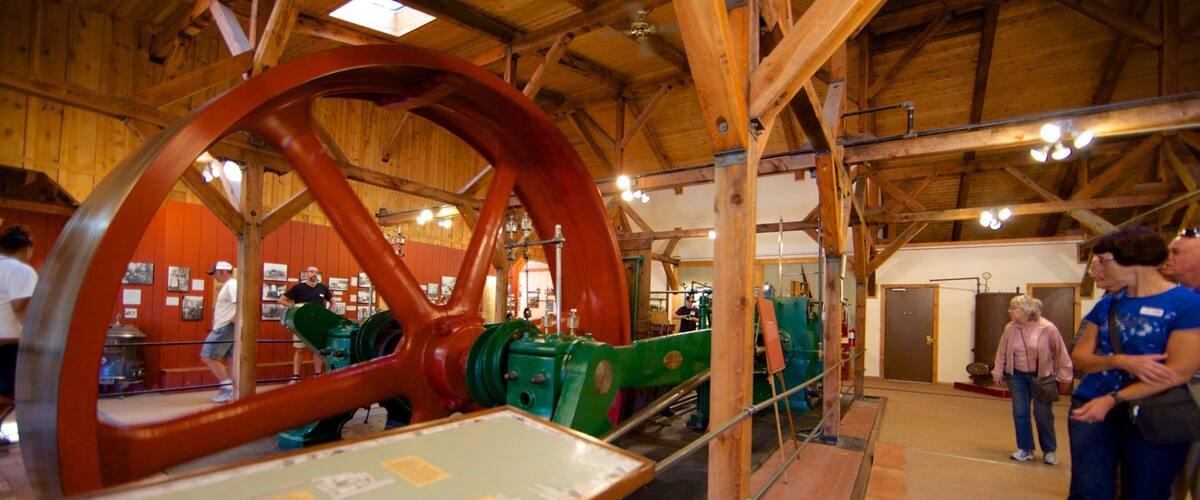 Western Museum of Mining and Industry mostrando vistas internas