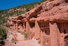 The special Manitou Cliff Dwellings museum