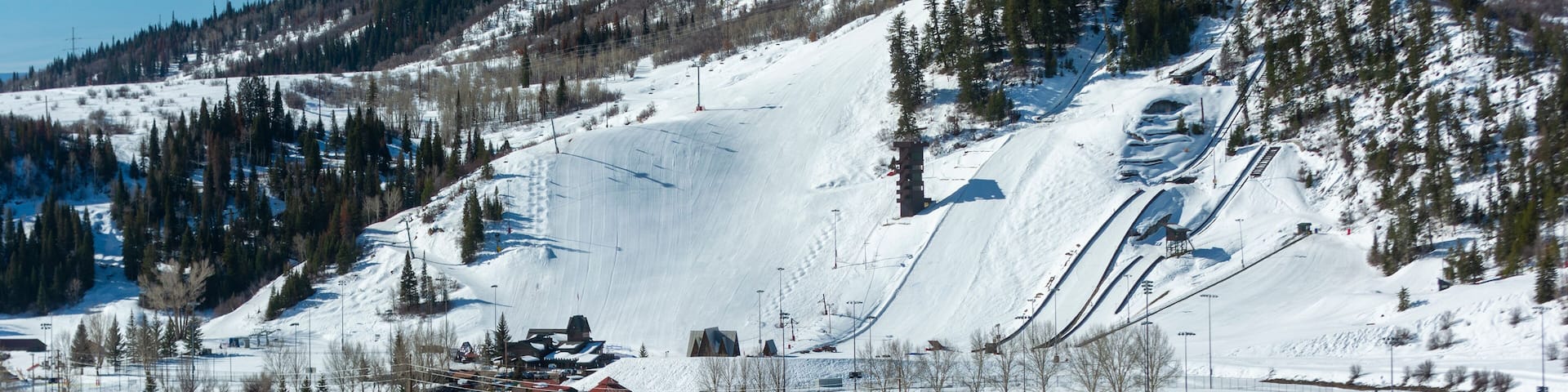 Howelsen Hill Ski Area in Steamboat Springs, Colorado