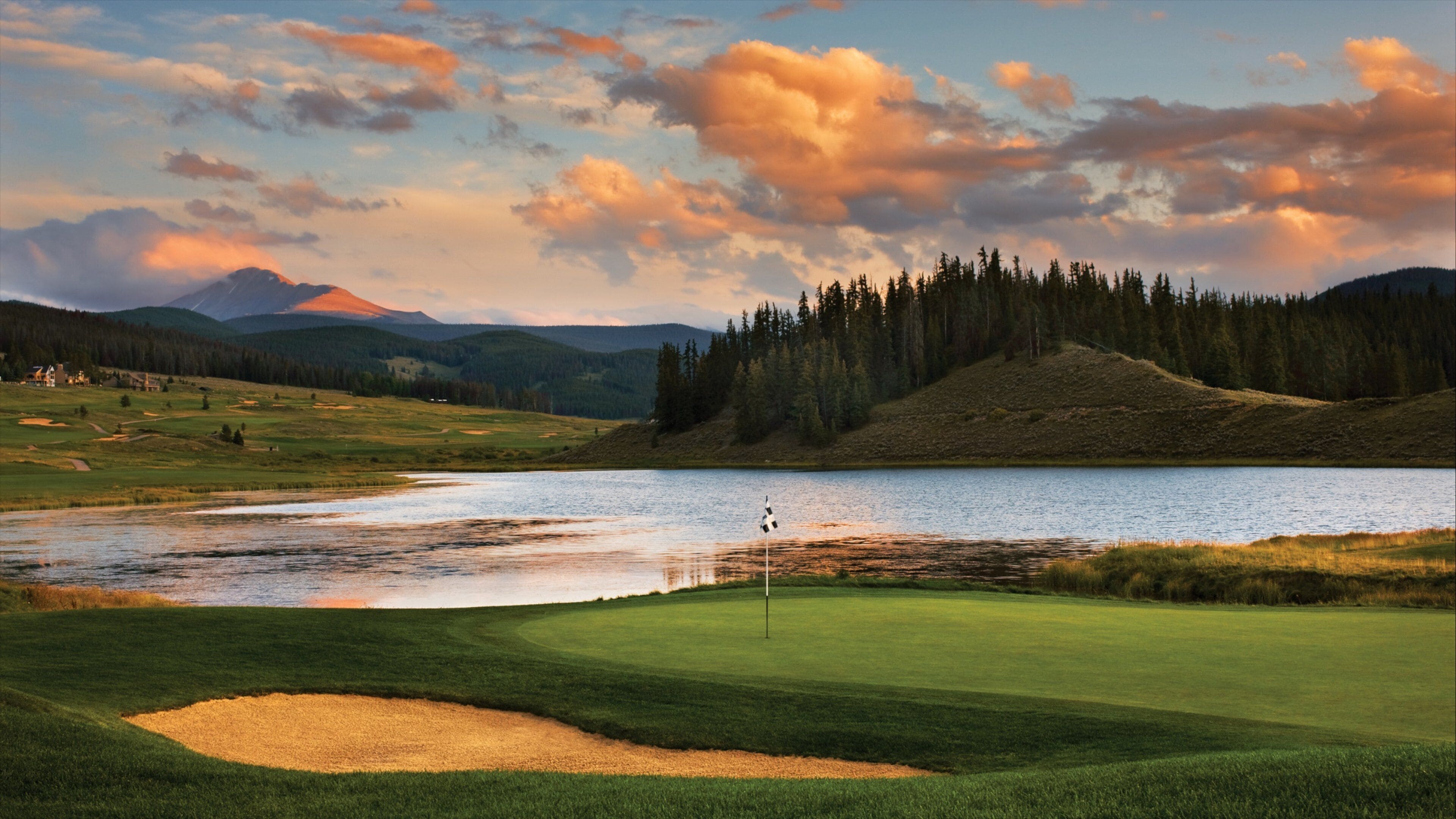 Keystone Ski Resort featuring landscape views, golf and tranquil scenes