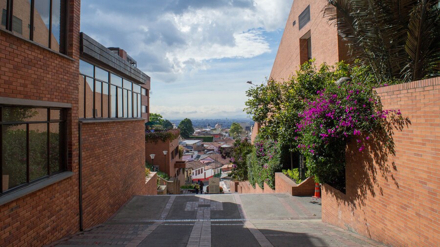 vista dé Bogotá desde la Universidad Externado de Colombia.