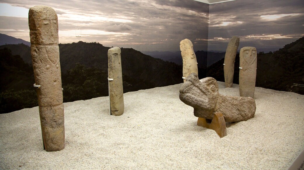 Gold Museum showing interior views