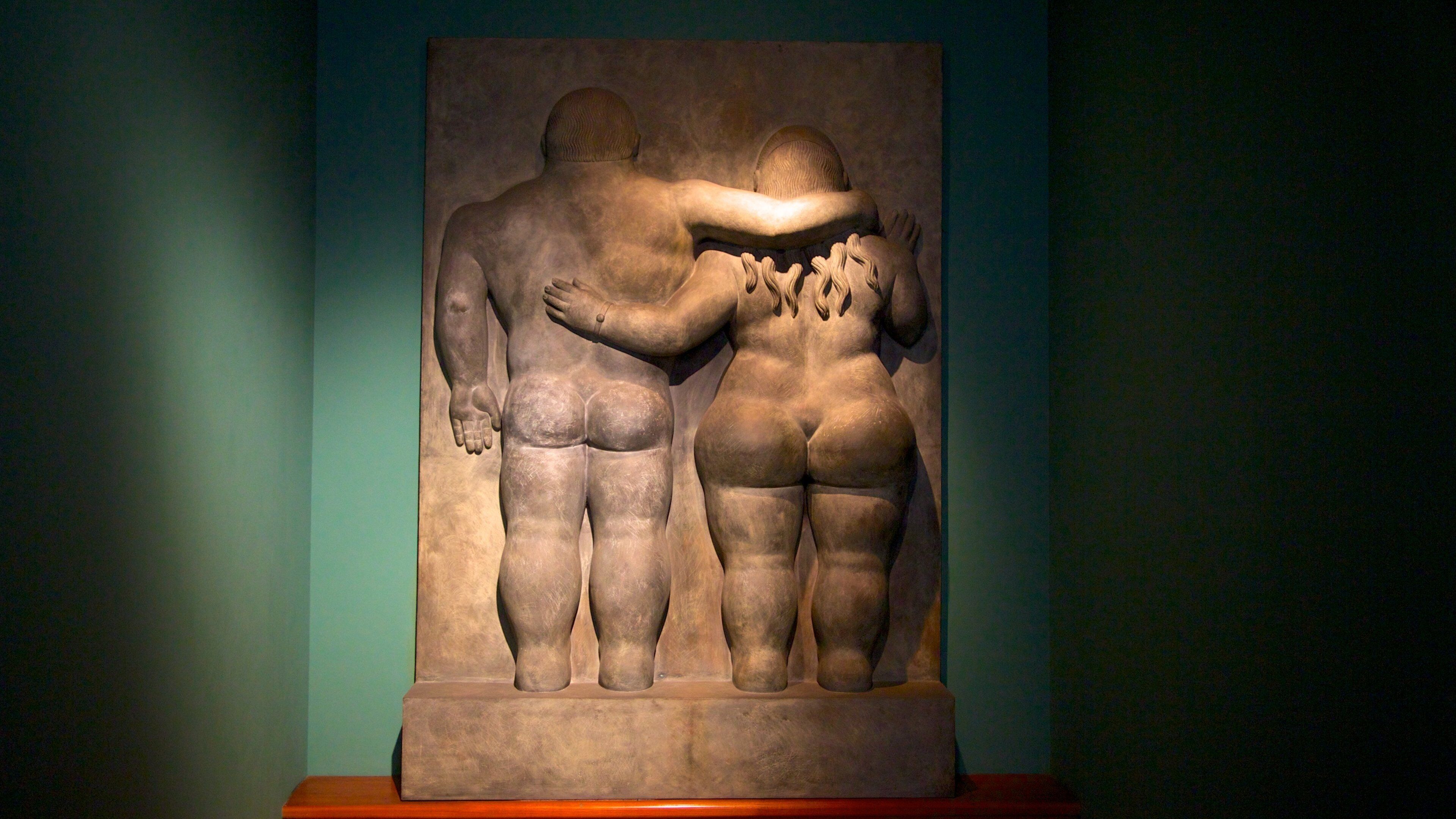 Botero Museum showing art and interior views