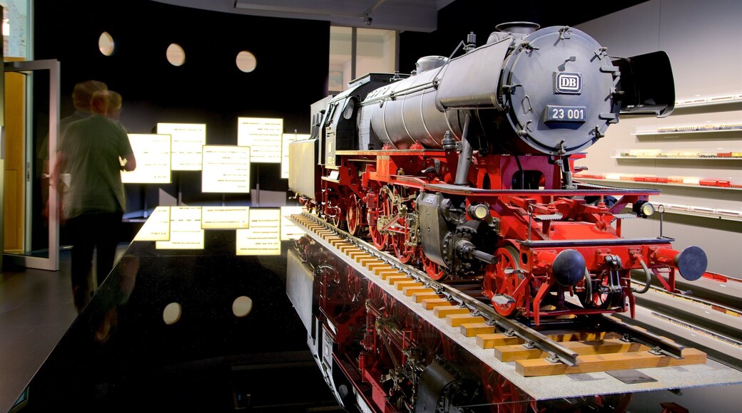 Det Tyske Nationale Jernbanemuseum og byder på kulturarvsgenstande og interiør