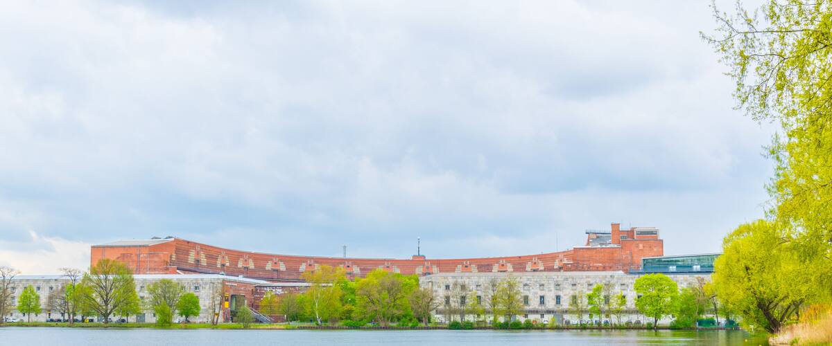 View of former Nazi congress hall in Nurnberg, Germany