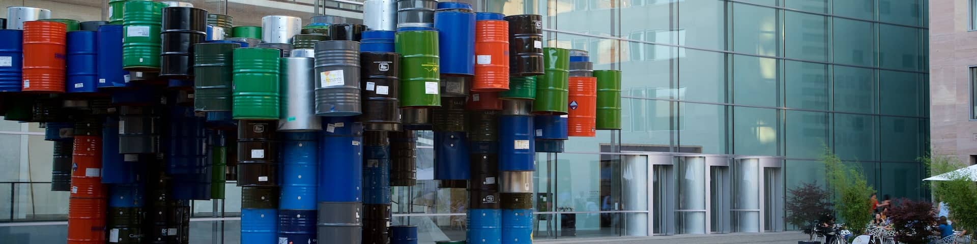 New Museum showing outdoor art