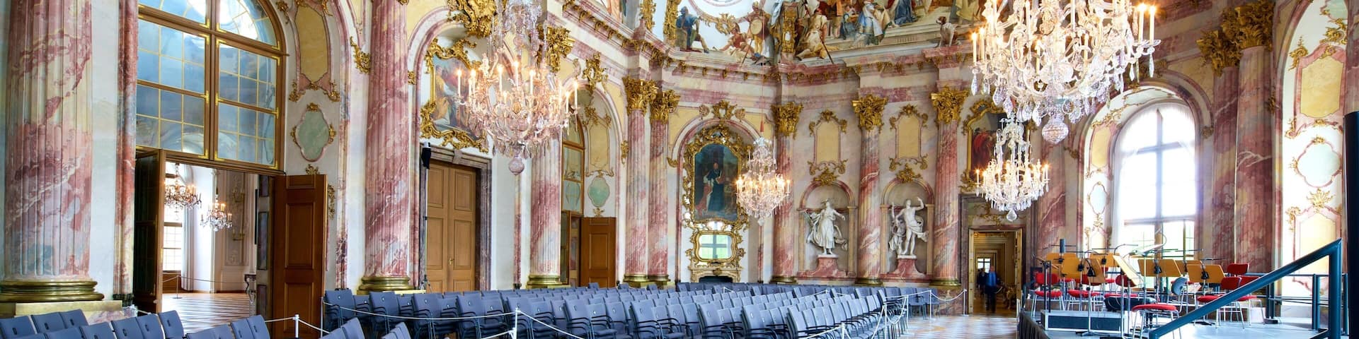 Wuerzburg Residence featuring heritage elements and interior views