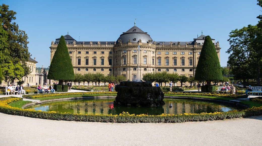 At the gardens of Wurzburg Residenz