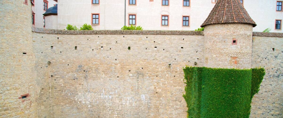 Fortress Marienberg which includes heritage elements