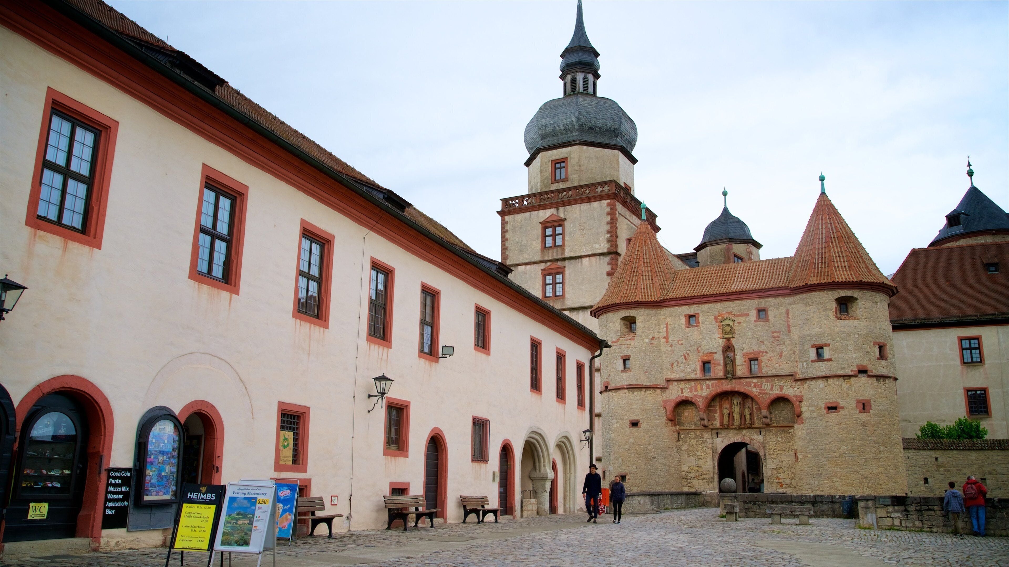 Fortress Marienberg featuring heritage elements