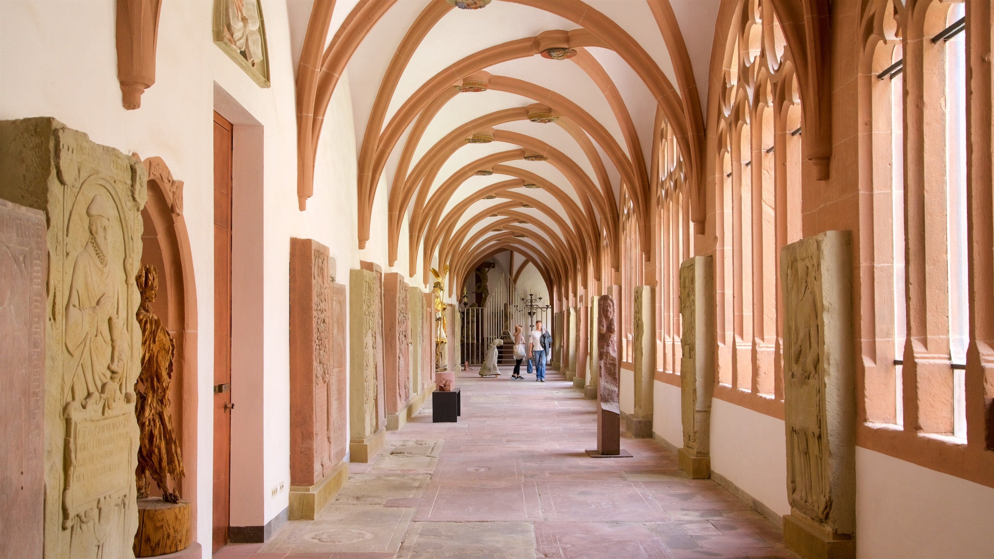 Würzburg Cathedral featuring interior views and heritage elements